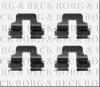 BORG & BECK BBK1234 Accessory Kit, disc brake pads